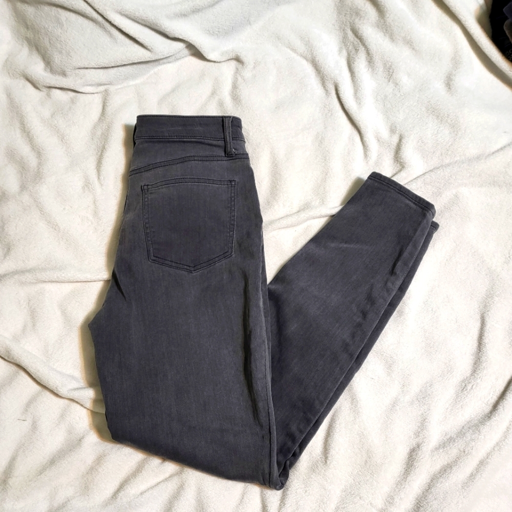 Talbots Flawless five pocket jeggings gray  stretch women's size 4